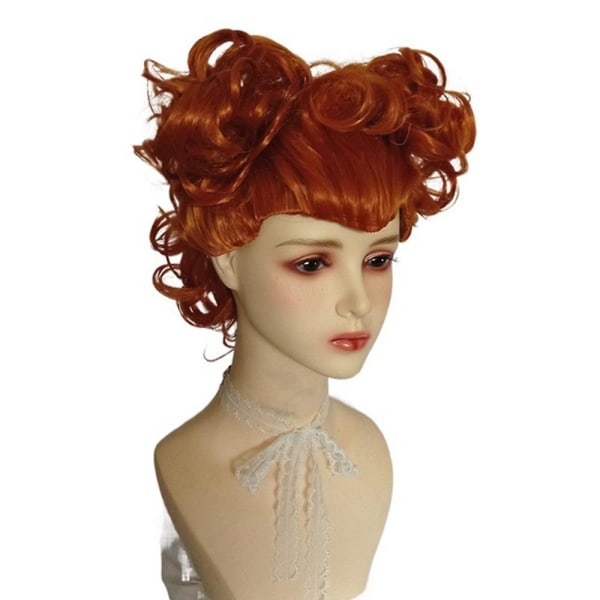 Hocus Pocus Witch Winifred Cosplay Hårperuk Röd Queen Peruk