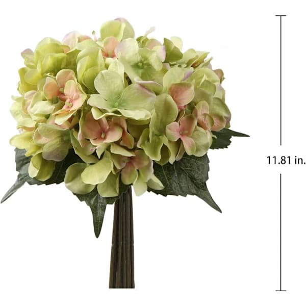 Hortensia kunstig blomst champagne