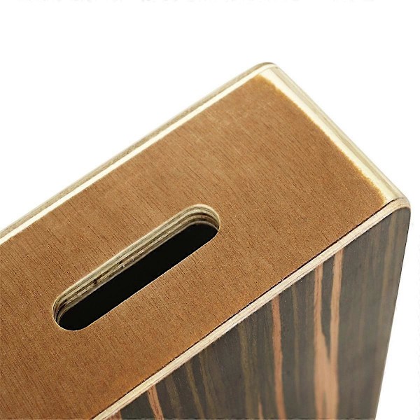 Rejse Cajon Tromme, Bærbar Justerbar Tone Tyk Træ Cajon med Justerbar Rem, Percussion Instrument Sæt