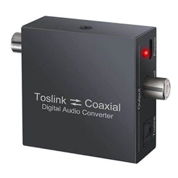 Tvåvägs Koaxialomvandlare, Optisk Spdif Toslink till Koaxial Toslink och Koaxial till Optisk Sp