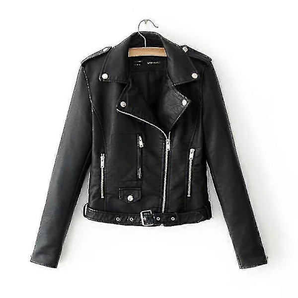 Naisten biker-takki
