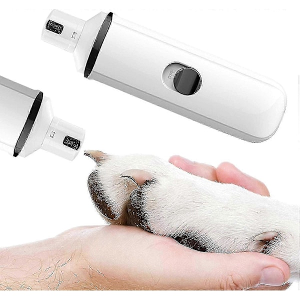 Hund Negleklipper, Elektrisk Stille Kloklipper For Hunder, Smerteløs Neglefil, Passer For Små Til Store Hunder Og Katter