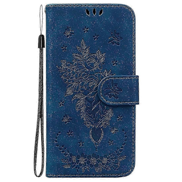 Rose Præget PU Etui Til Nokia C32