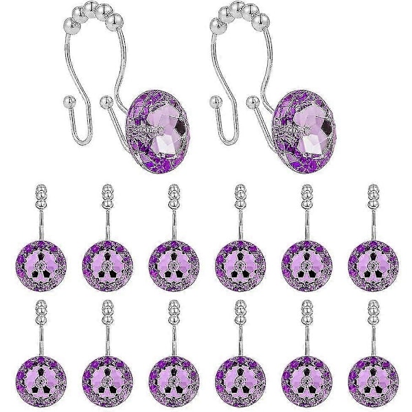 Dusjforhengskroker, rustfritt stål, rustsikre, dusjforhengskroker, Rings_s