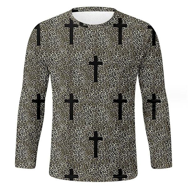 Gresskarskjorte Halloween-skjorter for menn O Lantern T-skjorte for menn style 10 L