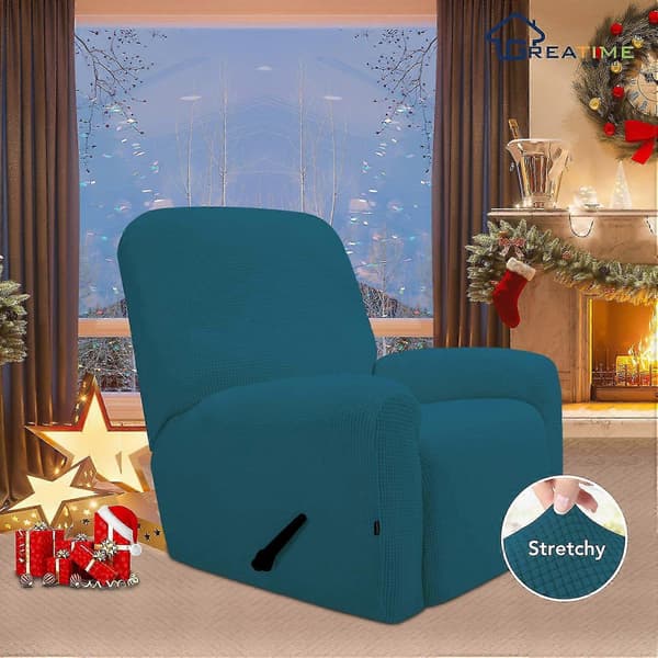 Lenestol Stretch Sofatrekk Sofatrekk 4-dels Møbelbeskytter Sofa