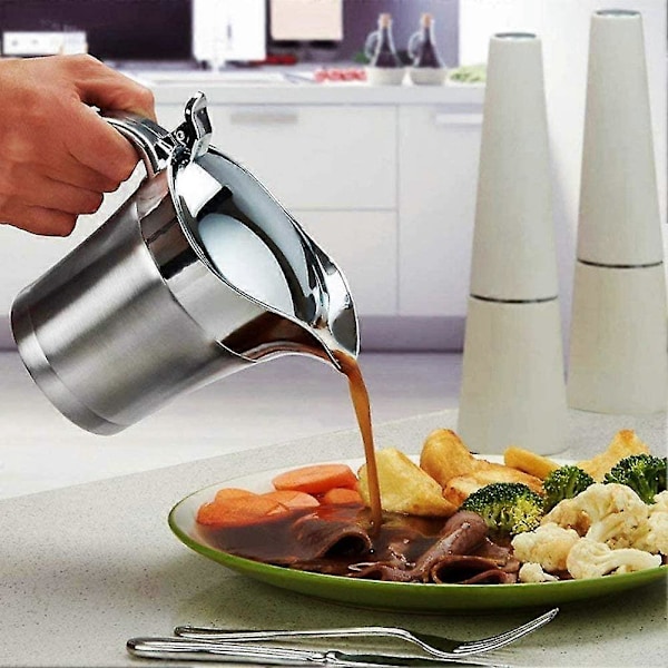 500ml Dobbeltisoleret Sovsekande / Sovsekande i Rustfrit Stål med Låg, Opbevaring
