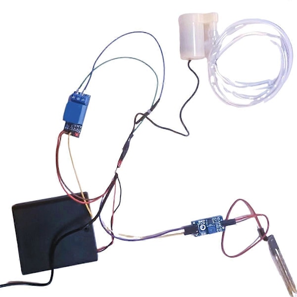 Automatisk bevattningsmodul DIY-kit Automatisk vattningsmodul Jordfuktighetsdetektering Automatisk Vattning