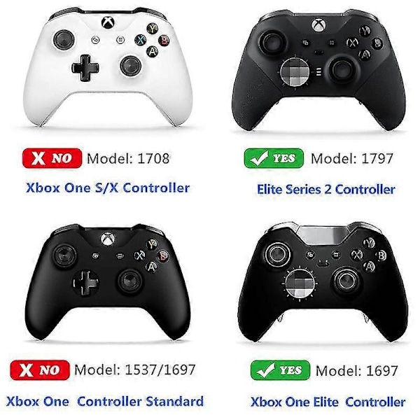 14-i-1 Metall Thumbsticks För Xbox One Elite Series 2, Elite Series 2 Handkontroll Tillbehörsdelar, Ersättning för Speltillbehör