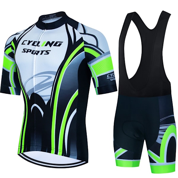 CYKLOPEDIA Sports Set Herr Cykelkläder 2023 Cykel Haklapp Blus Cykel Kläder Man Sommar Byxor Gel Shorts Mtb Tricuta Teams Lavender Asian size - L