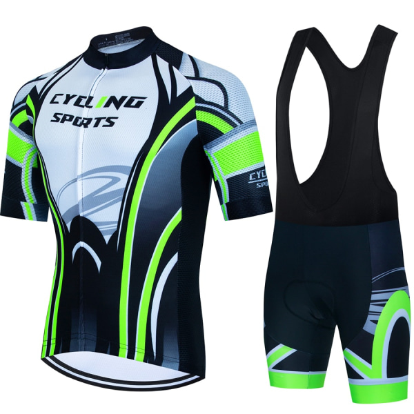 CYKLOPEDIA Sportssæt Herre cykeltøj 2023 Cykel Bib Bluse Cykeltøj Mand Sommerbukser Gel Shorts Mtb Tricuta Teams Lavender Asian size - 4XL