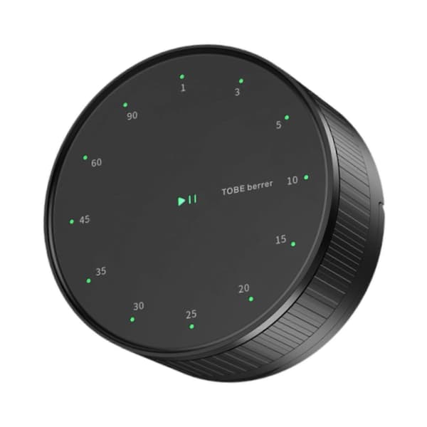 Digital Timer Nedtellingstimer 90 Minutters Tidsstyring Timer Kjøkkentimer Skrivebordstimer for Spill Kontor Hjem Kjøkken Studering