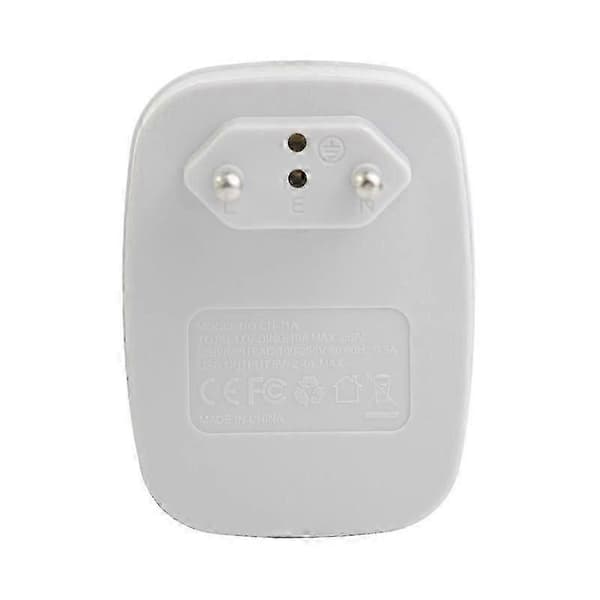Europeisk Reseadapter, Internationell Strömadapter med 2 USB