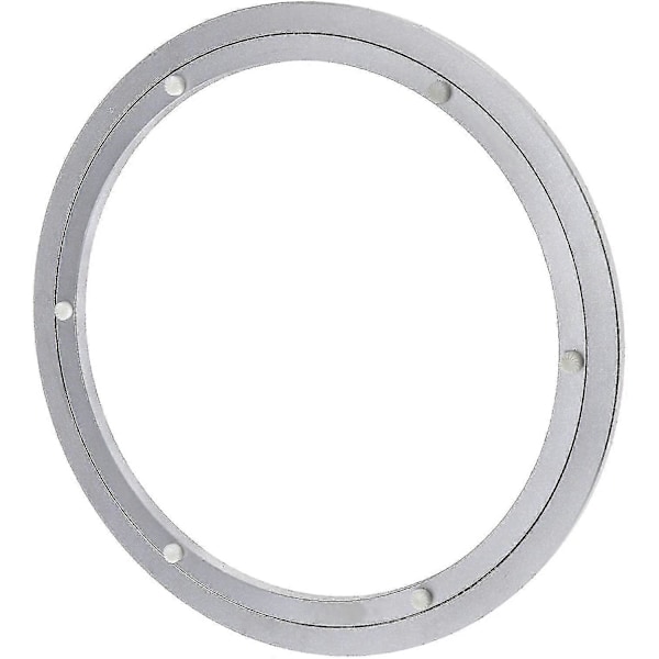 12\" Aluminium Roterande Kullager Vridskiva Runt Bord Snurrbricka Lazy Susan Matbord