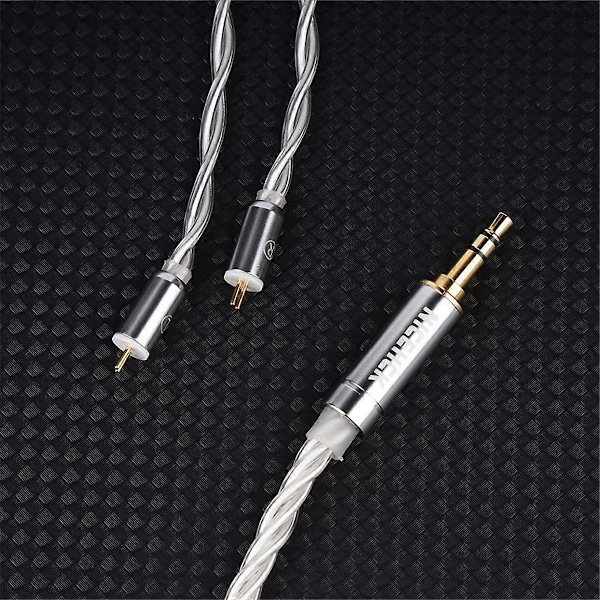 NICEHCK In-Ear Monitor Erstatningskabel 4N OFC+4N Sølvbelagt B