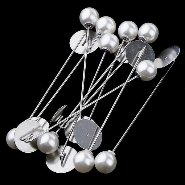 10 stk. Mode Krave Pin Stål Perler Kugle Ende DIY Pin