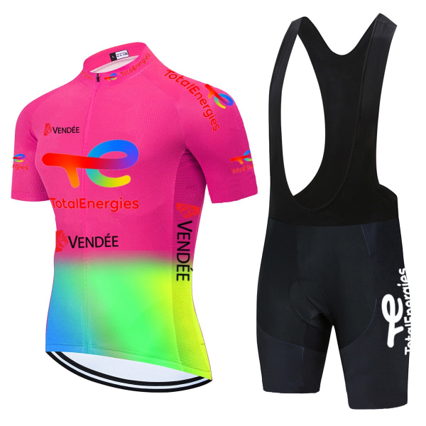 Total New Energies Equipacion Ciclismo Verano Hombre Sommersykkeltrøye Herre Roupa Ciclismo Masculino 20D sykkelklær 2022 Cycling Clothing 11 XS