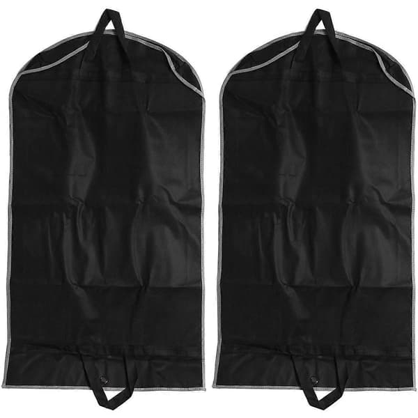 Klädfodral 2-pack för förvaring och resa, nonwoven-tyg, klänningsfodral
