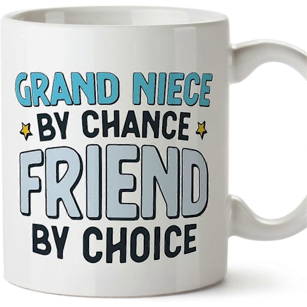 Grand Niece Krus fra Chance Friend by Choice Morsom Gave Keramisk 330ml Krus