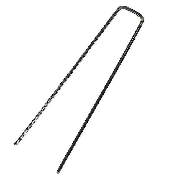 Erikoiskangas Puutarhakynnet Nurmikon Puutarhakynnet Sinkitty U Maaperäkynnet Viistokärkikynnet Amazon U Puutarhakynnet 15*3cm Musta 10kpl