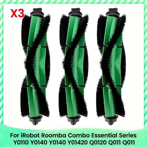 3 stk. rullebørste for Combo Essential-serien