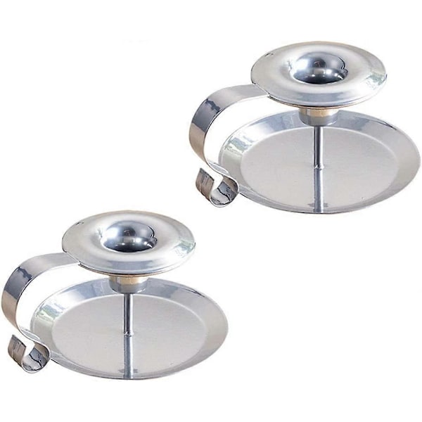 2-pack Ljusstakar i smidesjärn