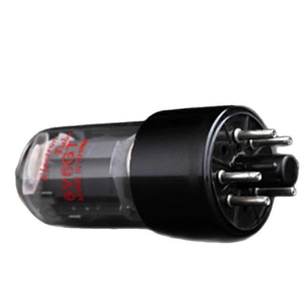 1PC 6V6GT vakuumrør opgradering 6P6P 6V6 6L6 6N6C lydrør tilbehør Black