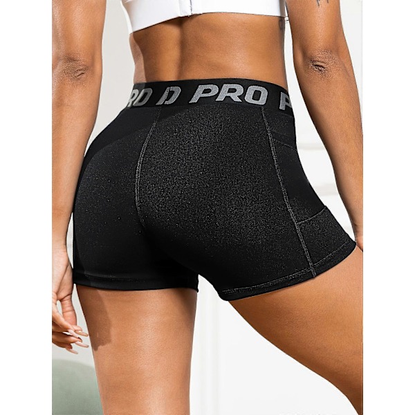 Nye modeller Sommer Højtaljede Træningsshorts til Kvinder, Butt-Løftende Yogabukser med Mesh Lommer, Biker Shorts, Ideelle til Udendørs Løb og Fitness