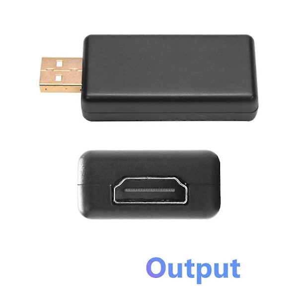 USB till CVBS Videoutgång Adapter Box Gränssnitt Anslut till Monitor Display Enhet för Android Radio M