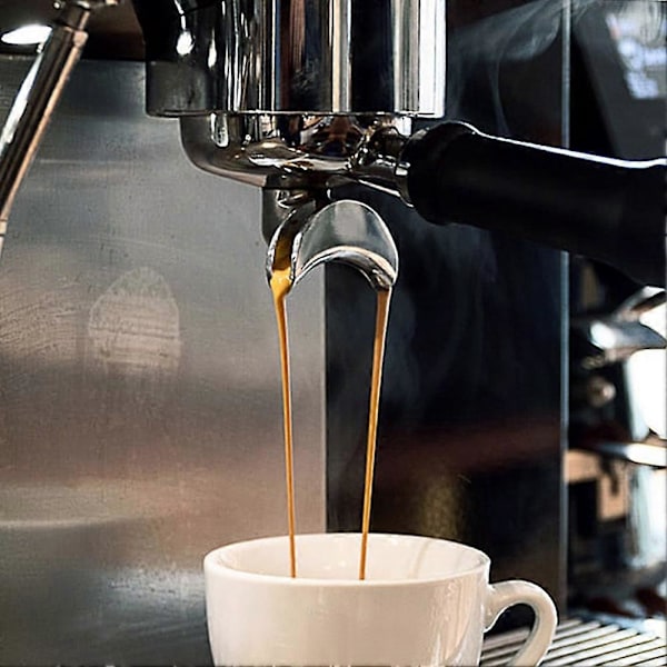 Halvautomatisk kaffemaskin håndtak avlederdyse rustfritt stål dreneringsdyse avledningsdyse 5