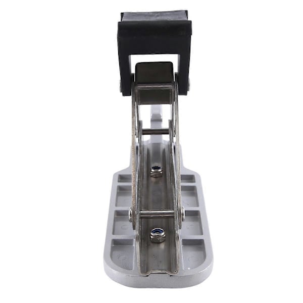 Hopfällbara Pedaler Extra Multifunktionell Krokpedal Fäste Pedaler Universal Silver