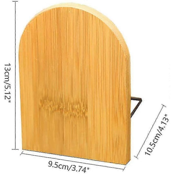 Træ Bogstøtter 1 Par Bogstøtteholder Bogreolholder Kontor Skrivebord Bogstativer Dekoration Træ Bogstøtter Skridsikre Bogstøtter Kraftig Bogstativ Sh