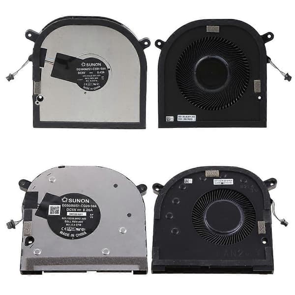 Laptop GPU Køleventilator til DellXPS 17 9700 9710 9720 Notebook Reservedel