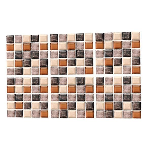 DIY Mosaiikkilaatta Seinätarra 3D-tarra