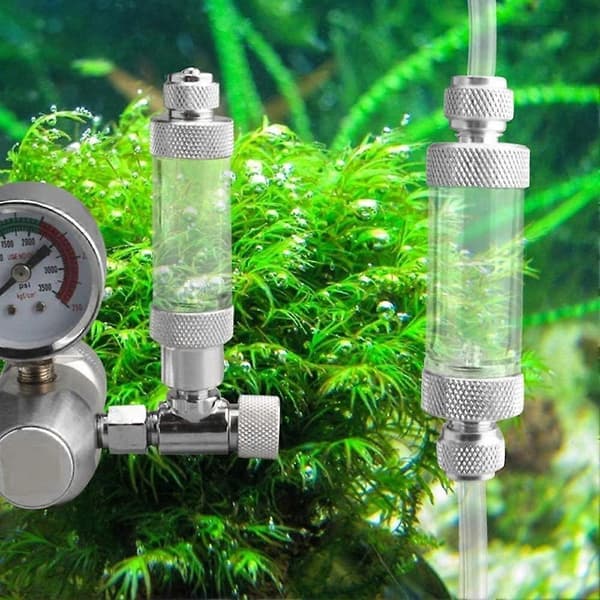 Nålventil för akvariumsystem CO2-regulator bubbelräknare akvarietillbehör