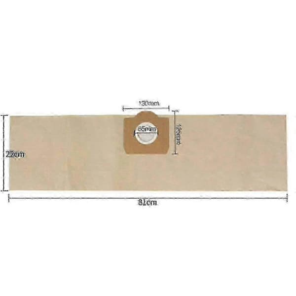 5X Støvsugerposer 1X Filter Til Karcher Wd3 Premium Støvsuger