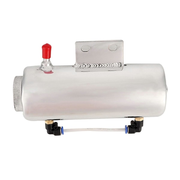 Aluminium Legering Kølervæske Overløbstank Reservoir 500ml kompatibel med Radiator Vandopsamler