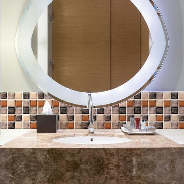 DIY Mosaiikkilaatta Seinätarra 3D-tarra