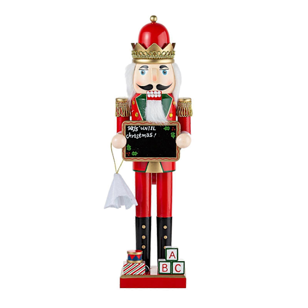 Nøddeknækker Figur Juledekoration Håndværk Statue til Jul Soveværelse Hjem