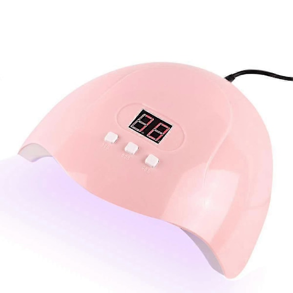 54W Nageltork, Nageltork LED / UV-lampa för naglar, 30/60/90s Timer + Infraröd_s