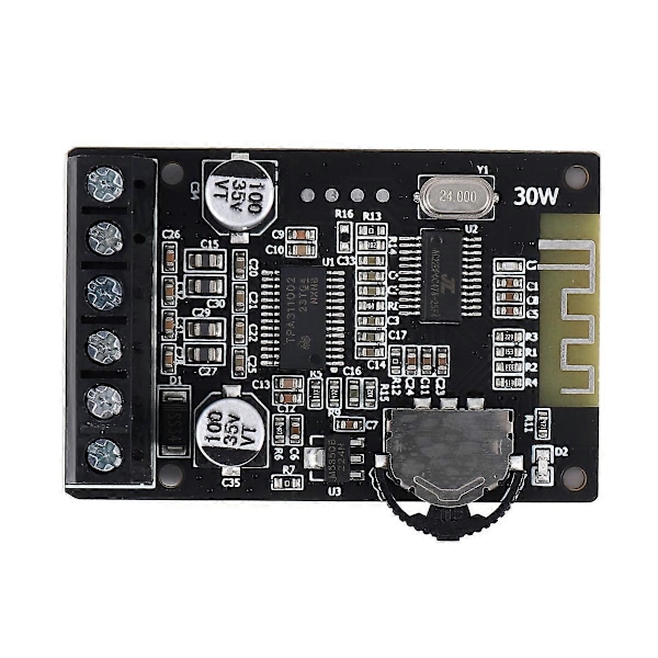 20W Stereo Bluetooth Effektförstärkarkort 12V / 24V Högeffekts Digital Effektförstärkarkort XY-P15