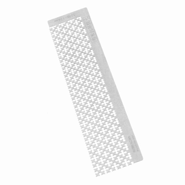 136MM Rustfrit Stål Rhinestone Maleri Lineal 5D DIY Tomme Gitre Punkt Borepen