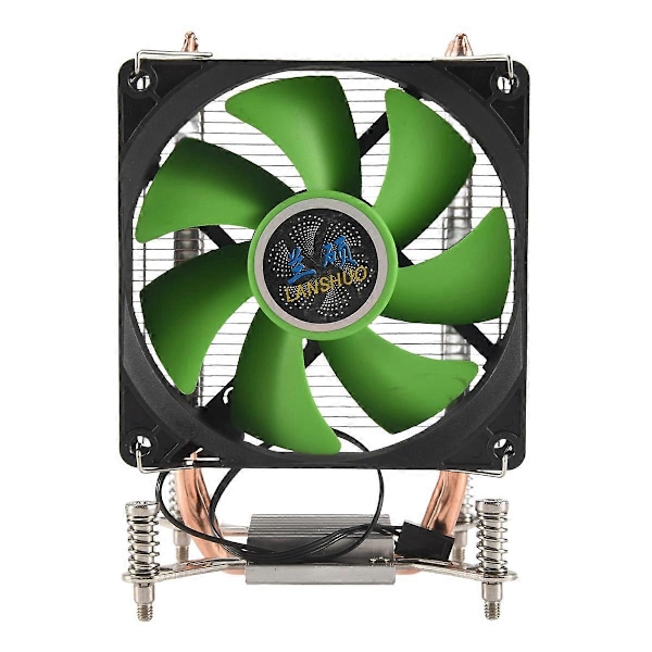 CPU-kylare 2 Värmerör Ultratyst Kylfläkt CPU-radiator för LGA 2011 X79 X99 X299 (3Pin Enkel
