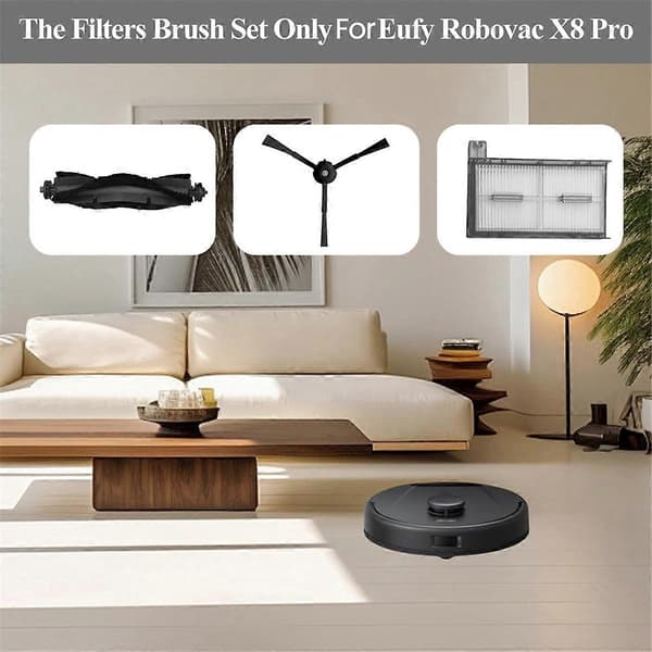 Ersättningsdelar för Eufy X8 Pro Robotdammsugare