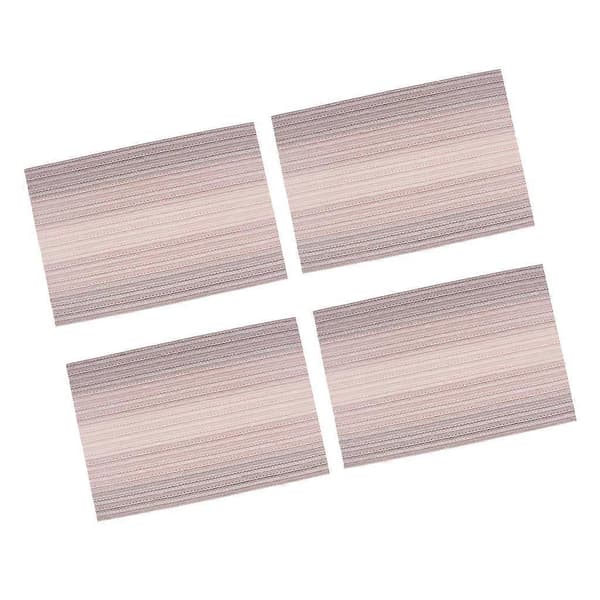 4 st. Placemats med vattentätt skydd för köksfester