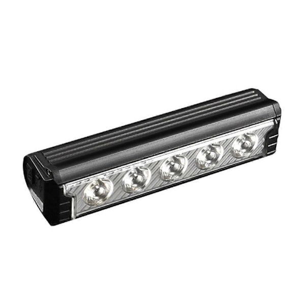Supersterk LED Sykkellykt, USB Oppladbar Sykkelfrontlykt - 5 Lamper