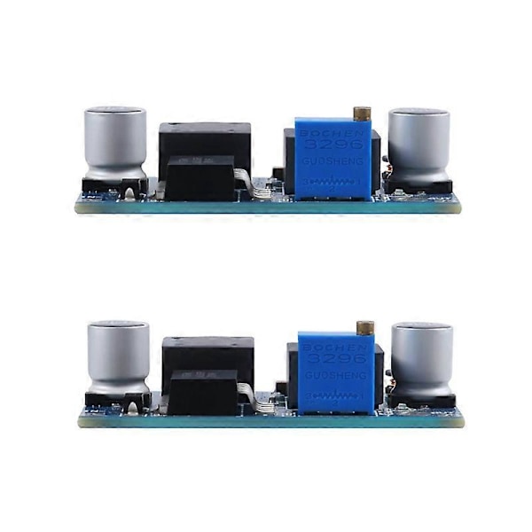 2st Justerbar DC-DC Buck Boost Converter Automatisk Bredspänningsregulator XL6009 Spänningsmodul