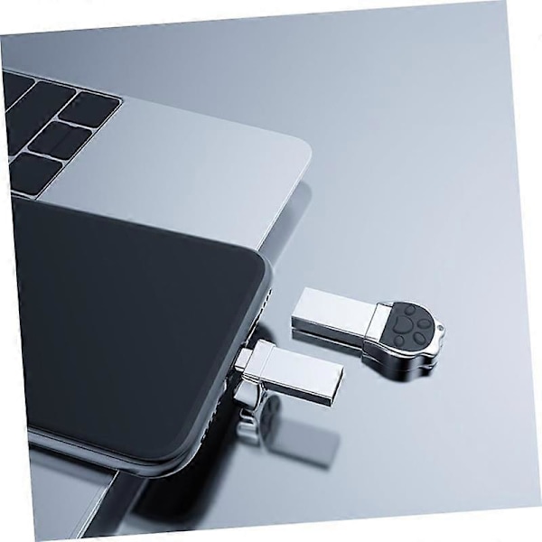 1 stk. U Disk mobiltelefon Metal driver reservekontorartikler højhastigheds 128g Backup U Disk Memory stick Memory Thumb U Disk dobbelt formål memory sticks til