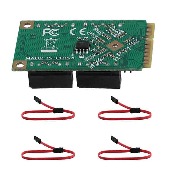 Ekspansjonsadapter PCIE til SATA Ekspansjonskort