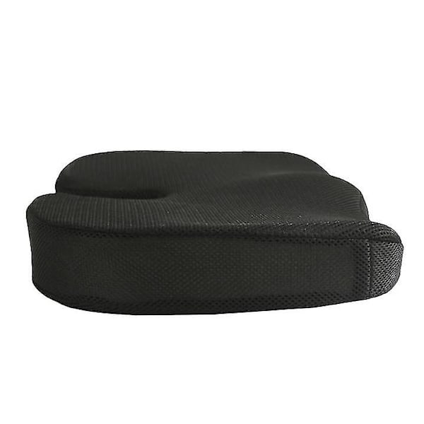 Svart Sittdyna i Memory Foam för Bilsäten, Hemmakontor & Resekudde Az20139